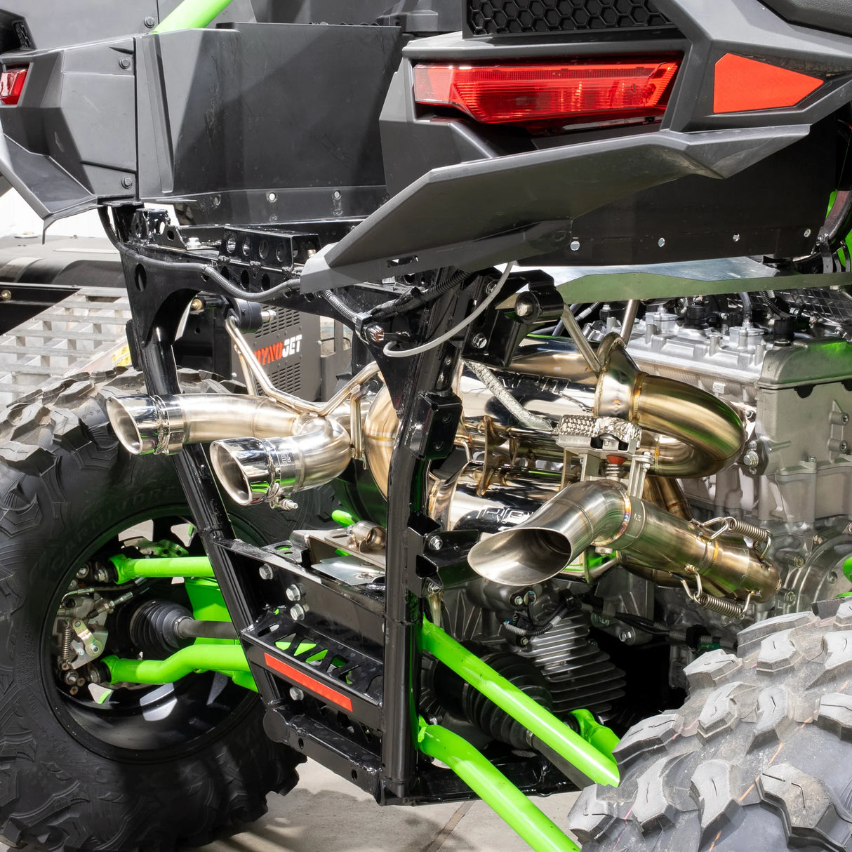RPM Powersports Kawasaki Teryx H2 2.5" Dual Sport Full Exhaust & Optional E-Valve