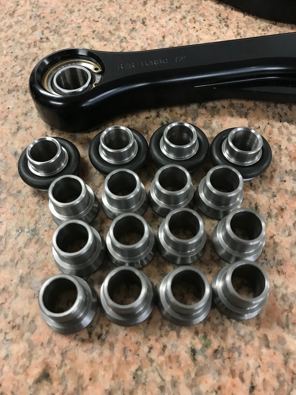 ZRP Polaris Turbo S High Clearance Radius Rods