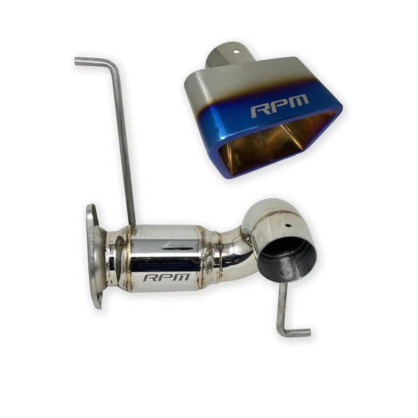 RPM Polaris RZR Pro R 3" Race Pipe w/ 3" RPM Tip / Race Muffler / Muffler Delete