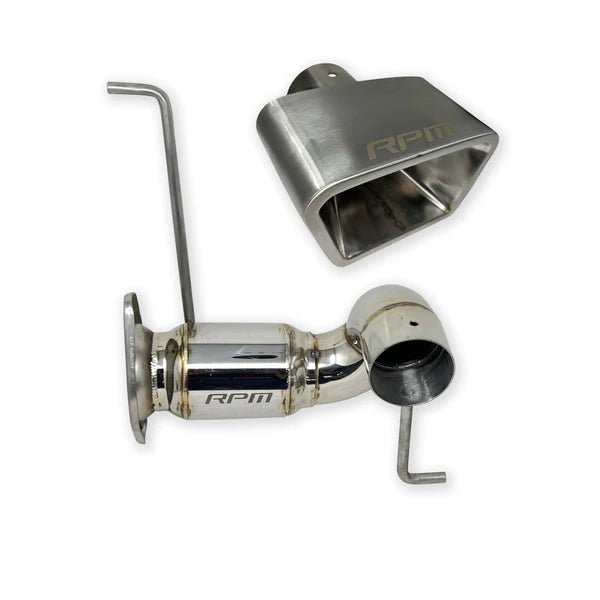 RPM Polaris RZR Pro R 3" Race Pipe w/ 3" RPM Tip / Race Muffler / Muffler Delete