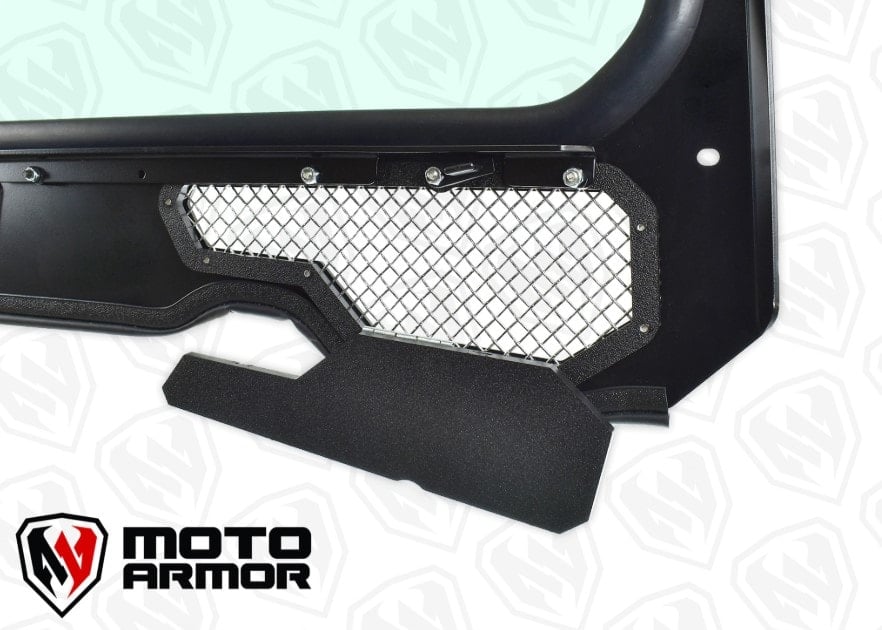 Moto Armor Full Glass Windshield - Polaris RZR 900, XP 1000, Turbo