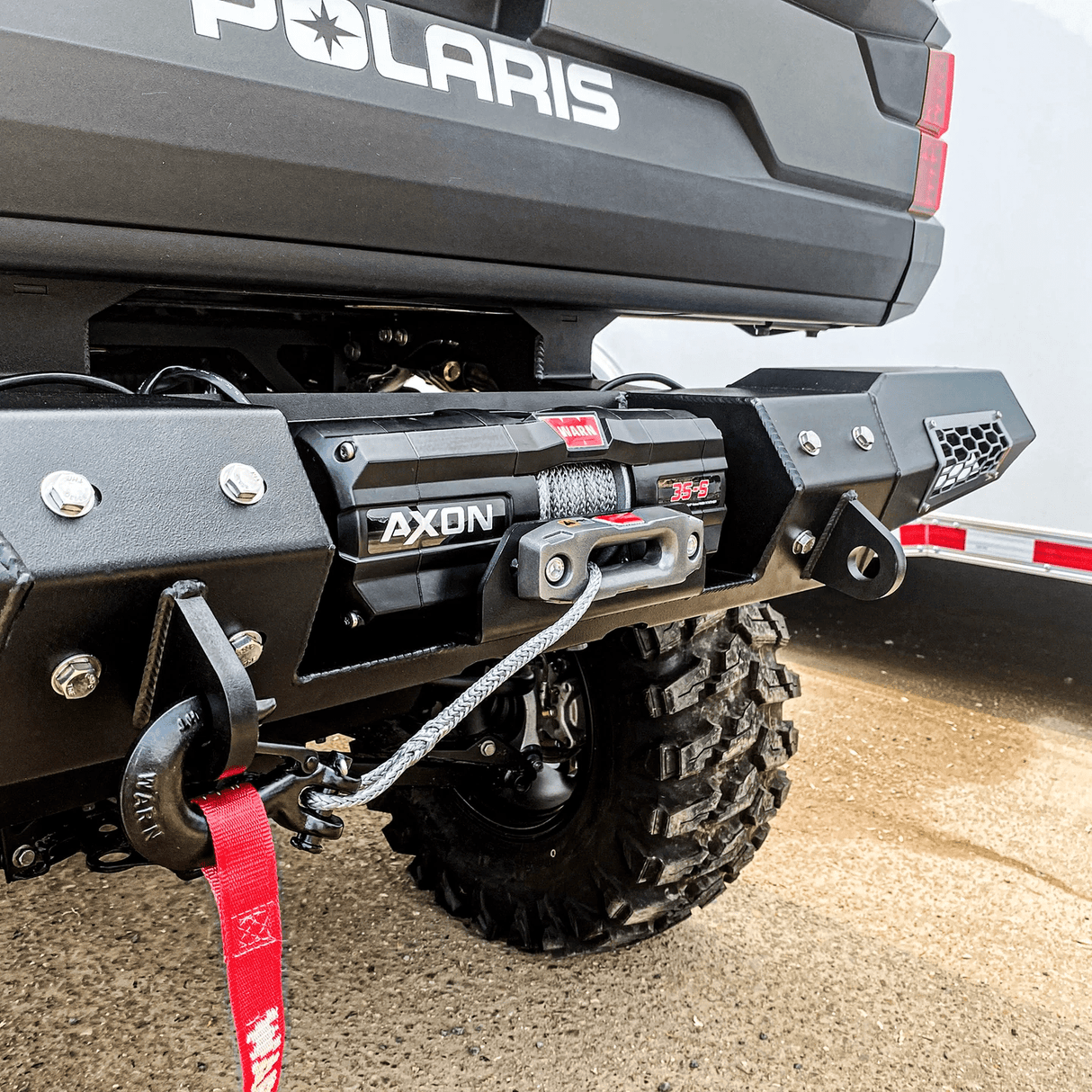 Thumper Fab Polaris Ranger Elite Rear Winch Bumper
