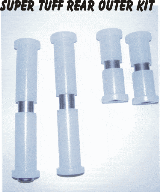 Super Daves Super Tuff Rear Outer A-Arm Bushing Kit Polaris Ranger XP 900