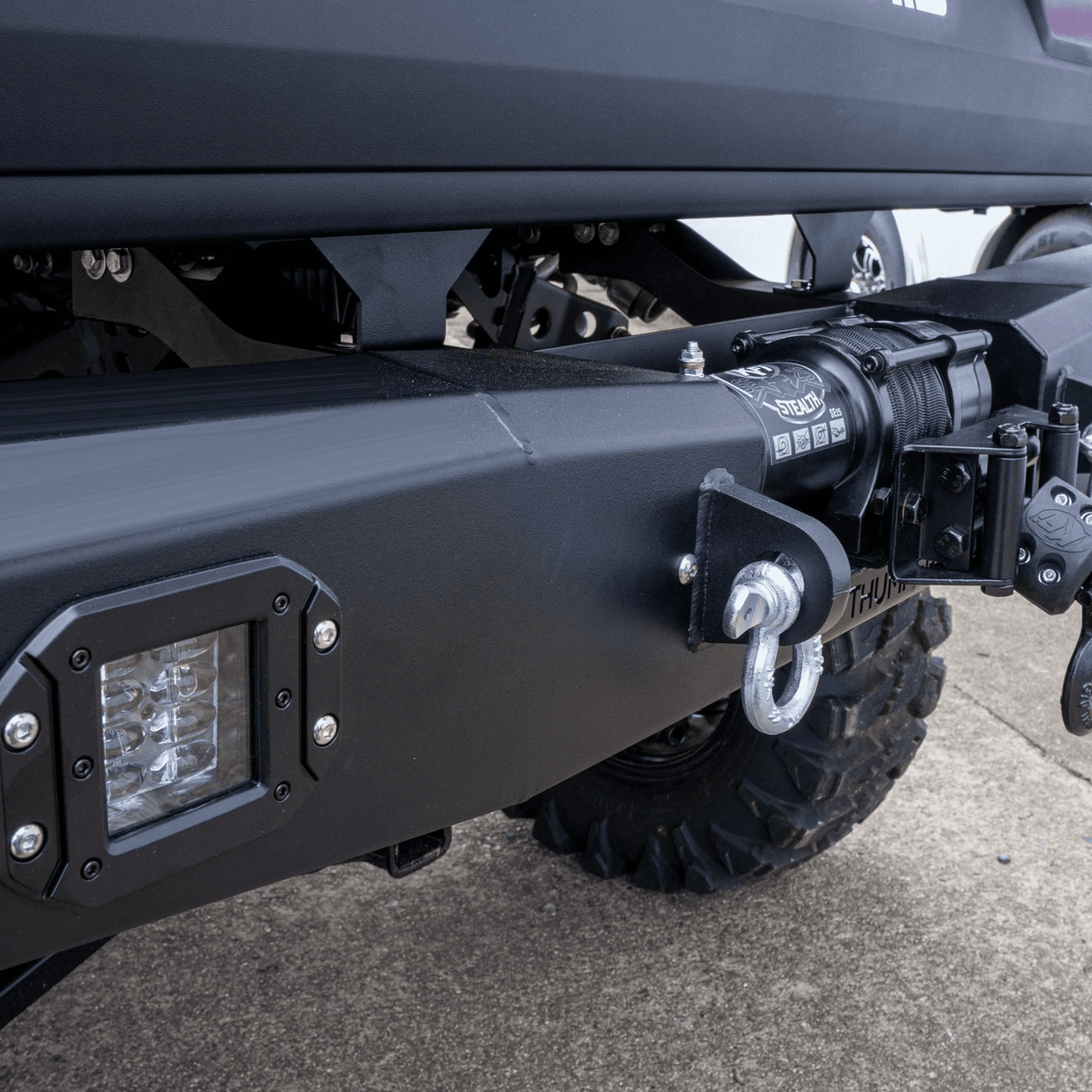 Thumper Fab Polaris Ranger Rear Winch Bumper