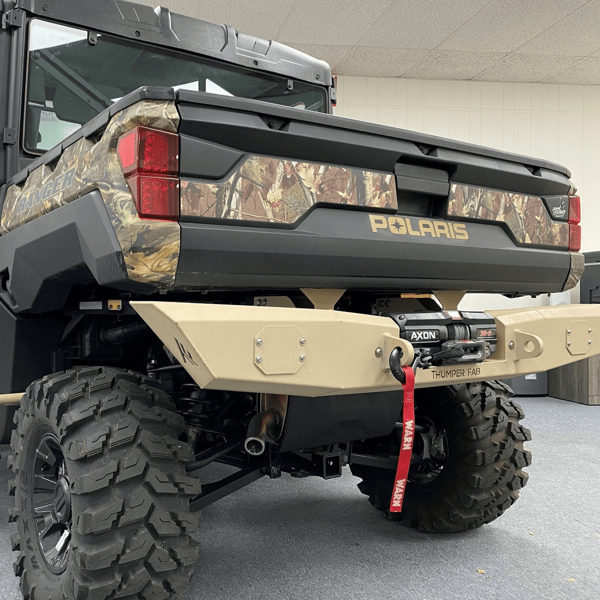 Thumper Fab Polaris Ranger Rear Winch Bumper