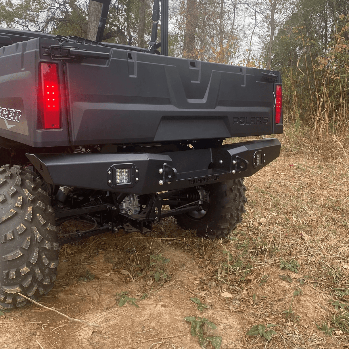 Thumper Fab Polaris Ranger 500 / 570 Mid-Size Rear Winch Bumper