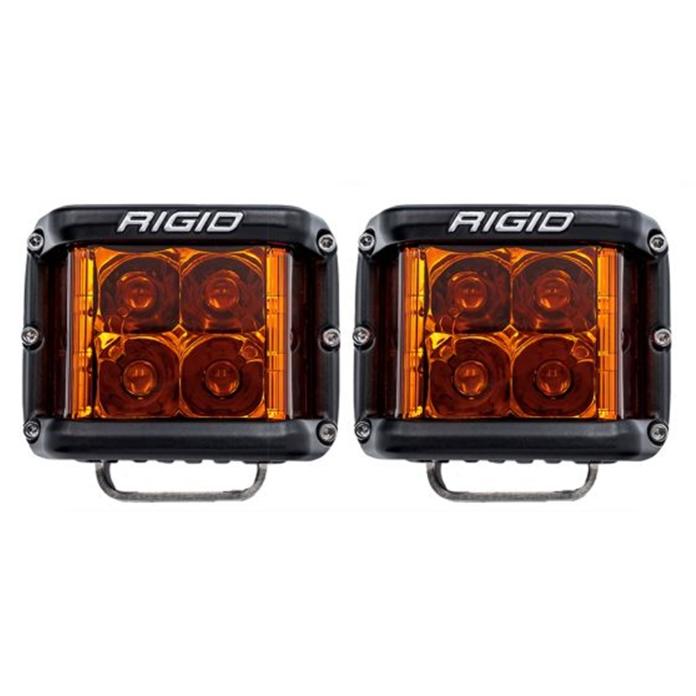 Rigid D-SS Spot with Amber PRO Lens - Pair