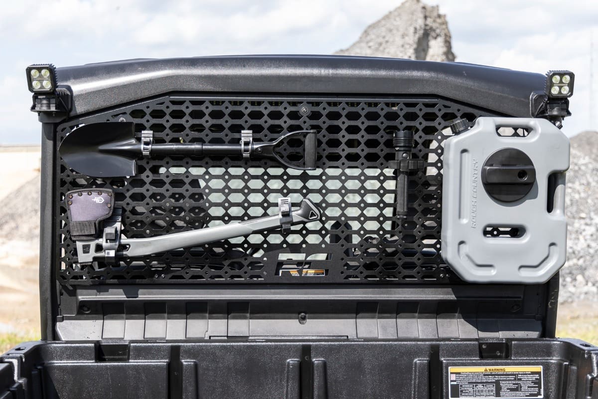 Rough Country Can-Am Defender HD Rear Molle Panel