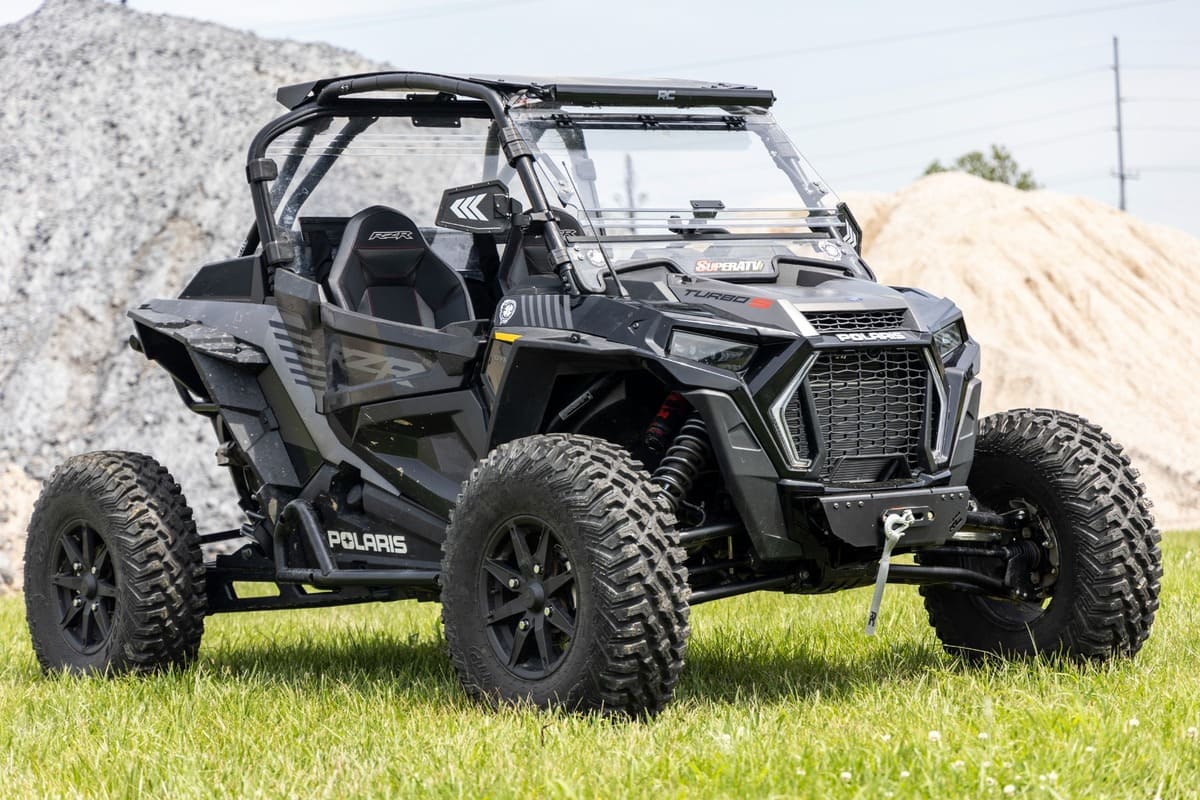 Rough Country Polaris RZR Turbo S Winch Mount