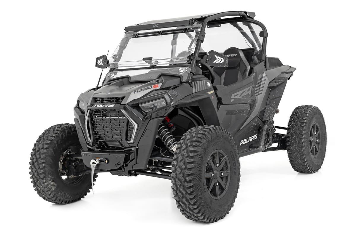 Rough Country Polaris RZR Turbo S Winch Mount
