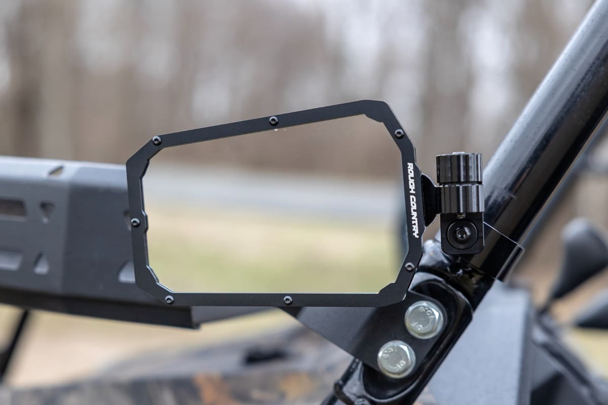 Rough Country Universal UTV Aluminum Side Mirrors