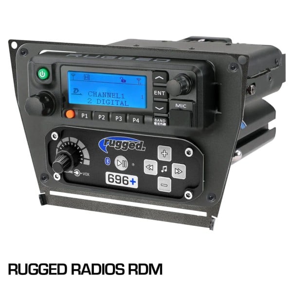 Rugged Radios Polaris RZR PRO XP, RZR Turbo R, and RZR PRO R Dash Mount Radio and Intercom