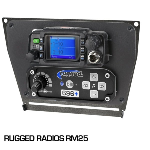 Rugged Radios Polaris RZR PRO XP, RZR Turbo R, and RZR PRO R Dash Mount Radio and Intercom