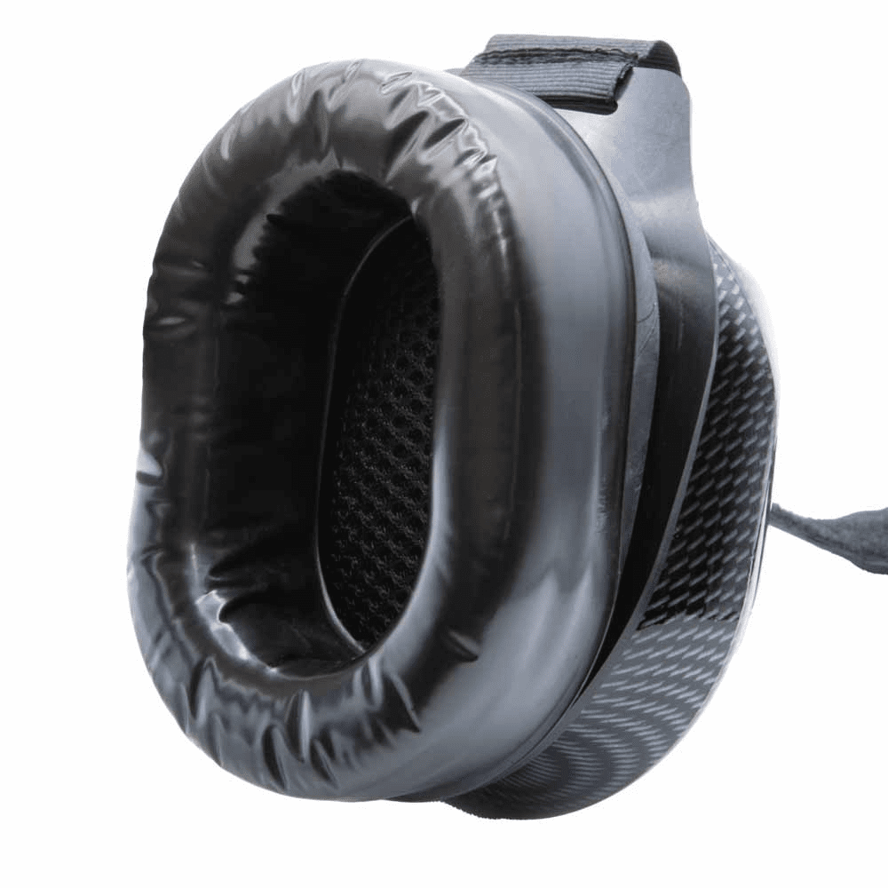 Rugged Radios STX Stereo H42 Behind The Head (BTH) Headset For Stereo Intercoms - Carbon Fiber