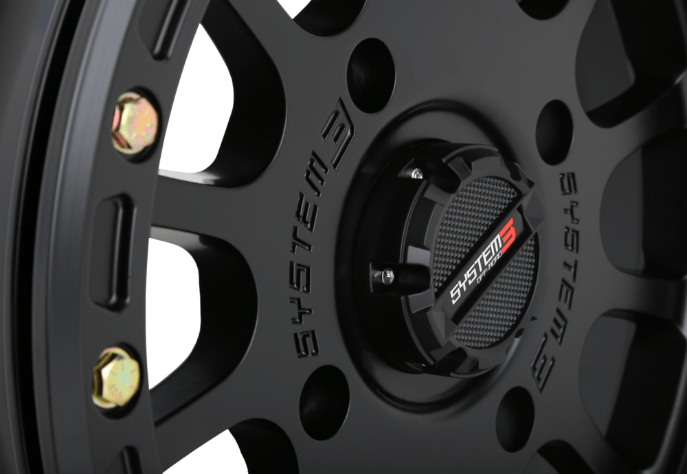 System 3 SB-5 Beadlock Wheel Matte Black
