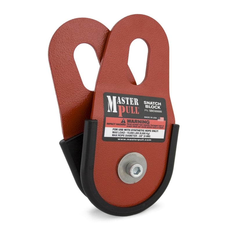 Master Pull 3/8" 30,000LB Snatch Block