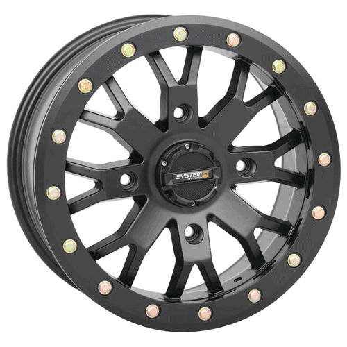 System 3 SB-4 Beadlock Wheel Black