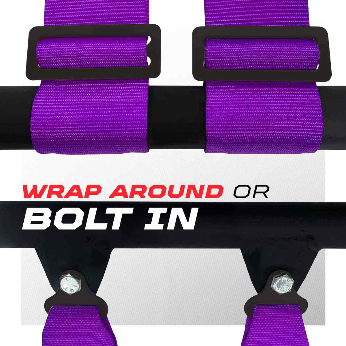 50 Cal SFI Approved 2" and 3" 5 point Harness, Racing Harness