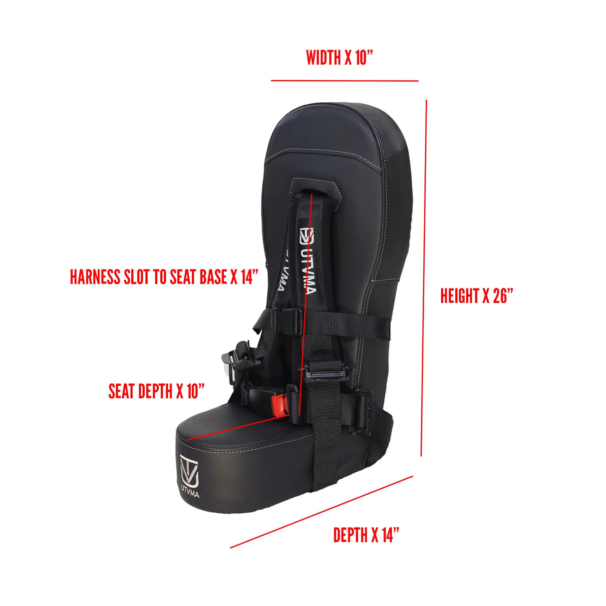 UTVMA Kawasaki KRX 4 Front Bump Seat (2023-2025)