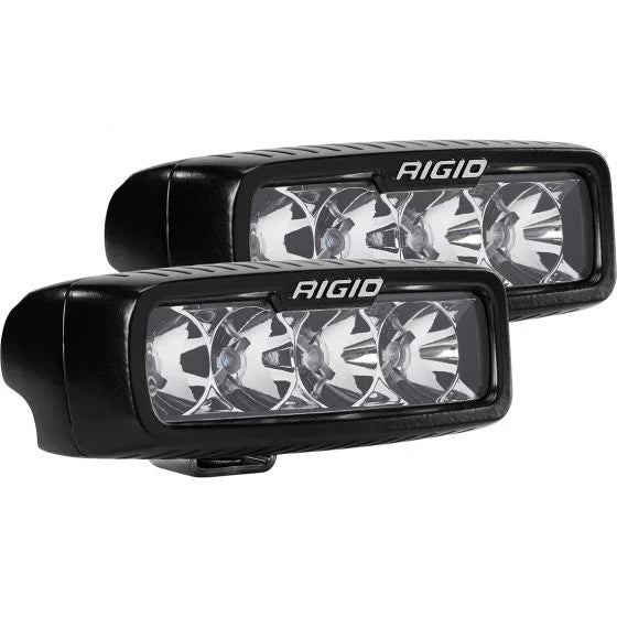 Rigid SR-Q Series Pro Flood Pair Black Surface Mount