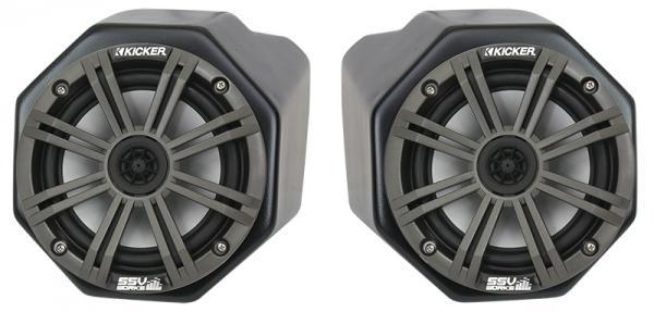 SSV Works Kicker 5-Speaker Plug-&-Play System for Ride Command - 2016-2020 Polaris General