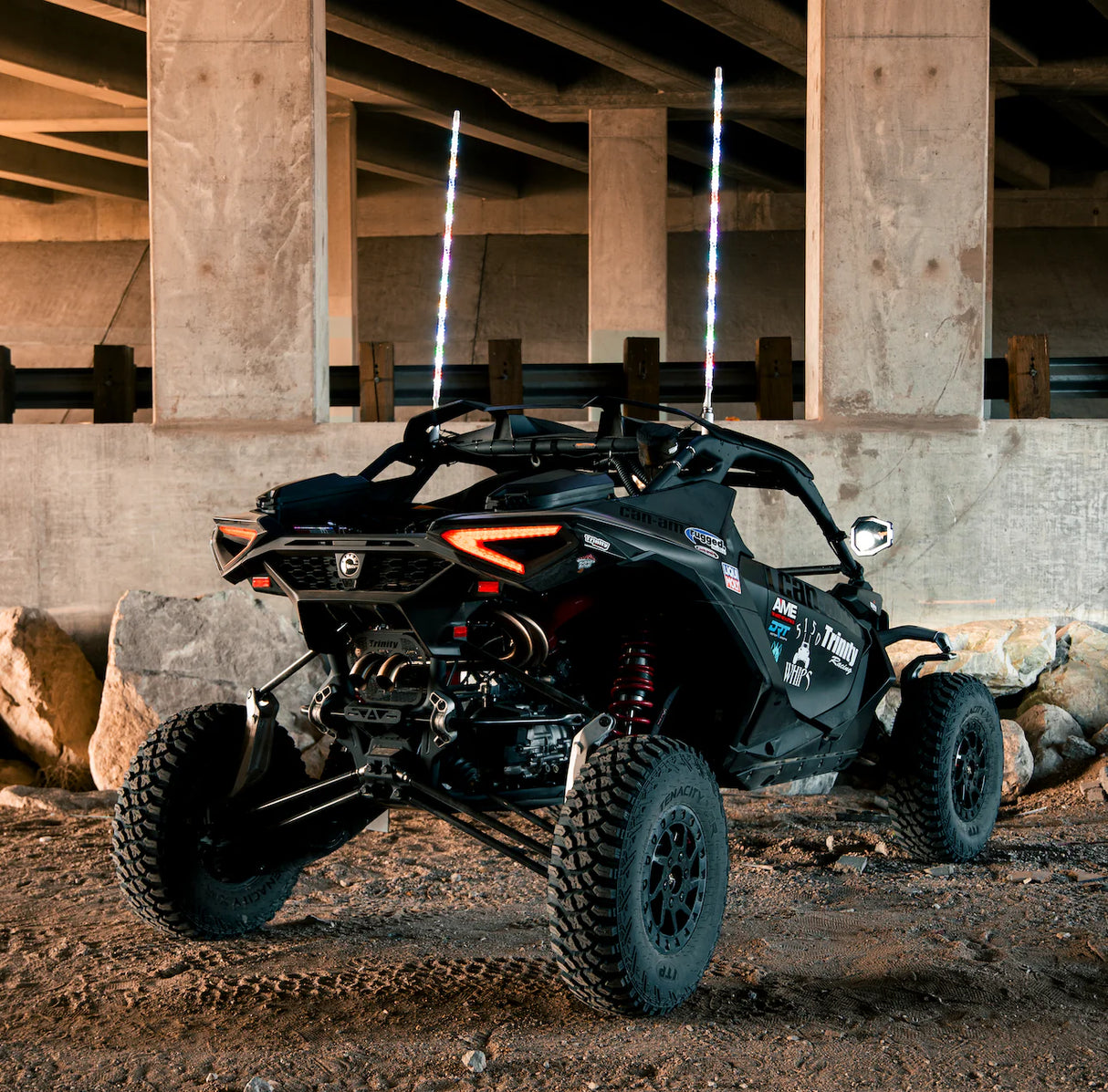 5150 Whips 187 LED Bluetooth Whips - Single