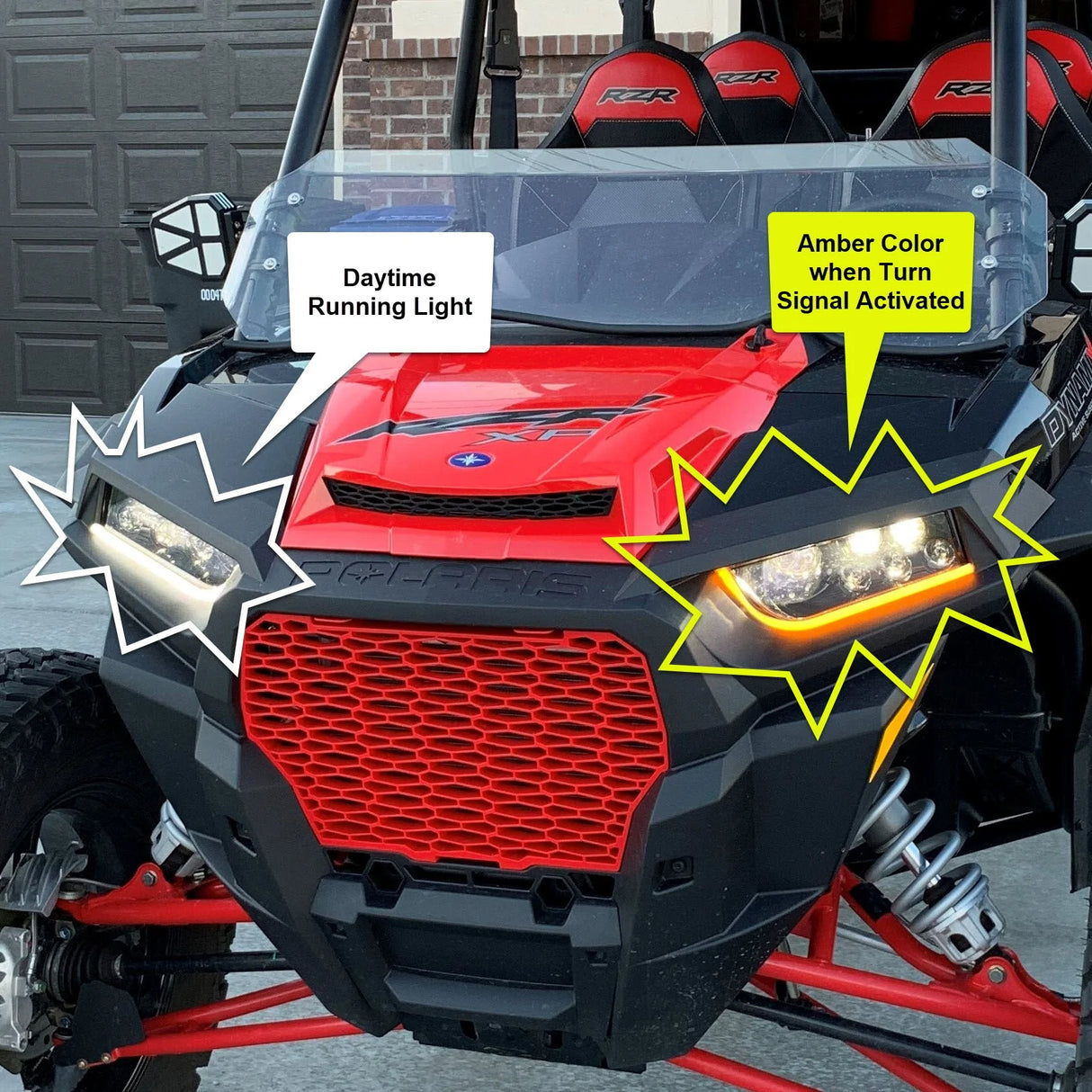 WD Electronics Polaris RZR Turn Signal Kits