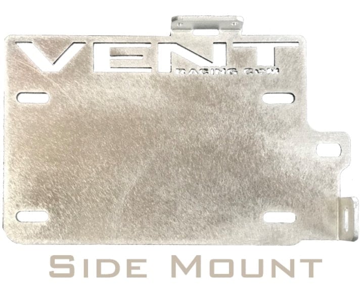 Vent Racing License Plate Mounts
