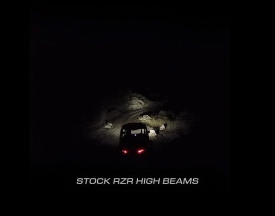 Sector Seven Spectrum Lighted Mirrors with Universal Clamp