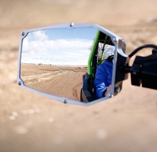 Sector Seven Spectrum Lighted Mirrors with Universal Clamp