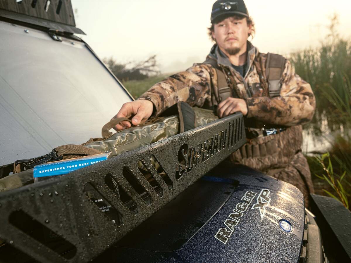 SuperATV Polaris Ranger XP Kinetic Hood Rack Bravo