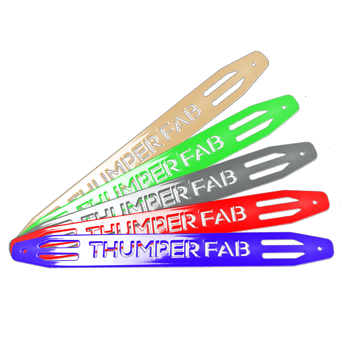 Thumper Fab Polaris General Nerf Rail Rock Sliders - Crew