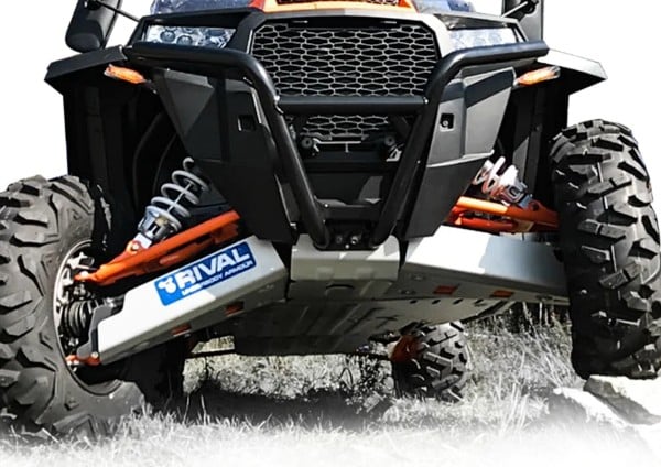 Rival Polaris RZR XP 1000 / Turbo / 4 1000 / 4 Turbo Alloy Central Skid Plate