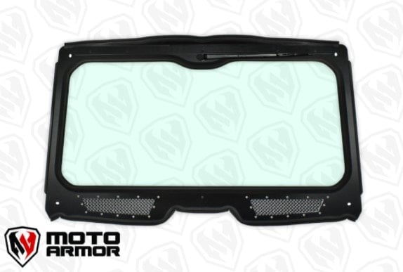 Moto Armor Vented Full Glass Windshield - Honda Talon