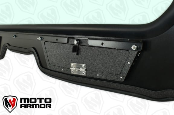 Moto Armor Vented Full Glass Windshield - Honda Talon