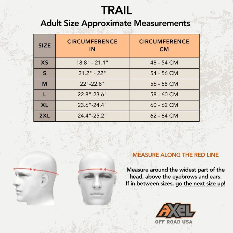 Axel Off Road Trail Helmet Matte Military