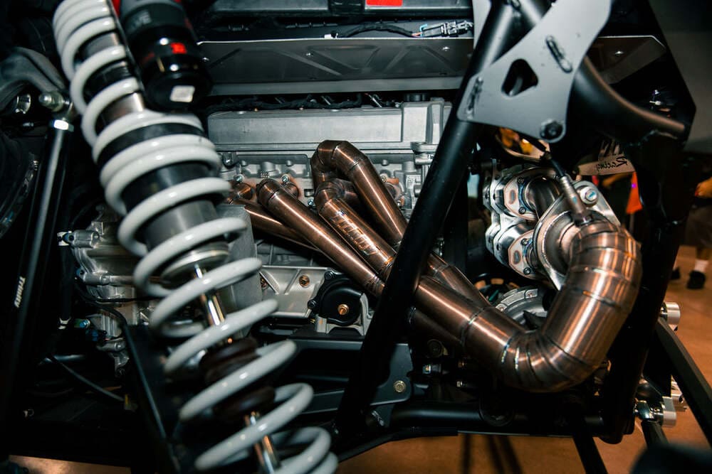 Trinity Racing Polaris RZR Pro R Header
