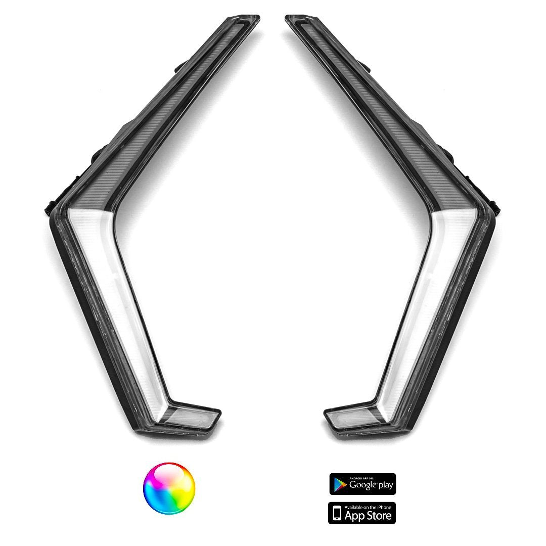 5150 Whips Polaris RZR Turbo S Fang Lights