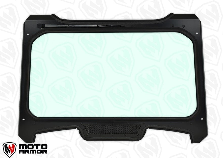 Moto Armor Full Glass Windshield - Polaris RZR Turbo S