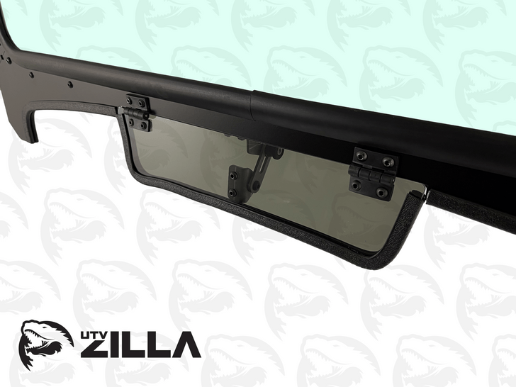 UTVZilla Vented Glass Windshield - Polaris RZR Trail with Wiper