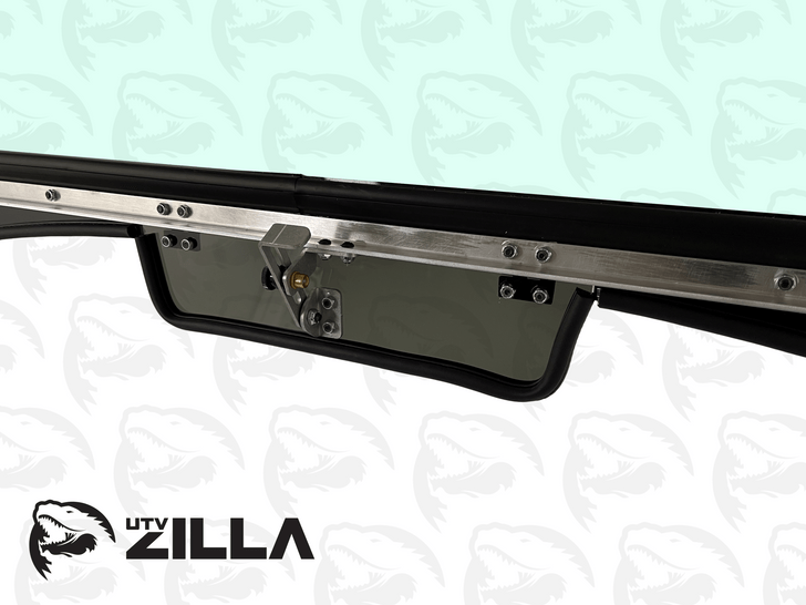 UTVZilla Vented Glass Windshield - Polaris RZR Trail with Wiper