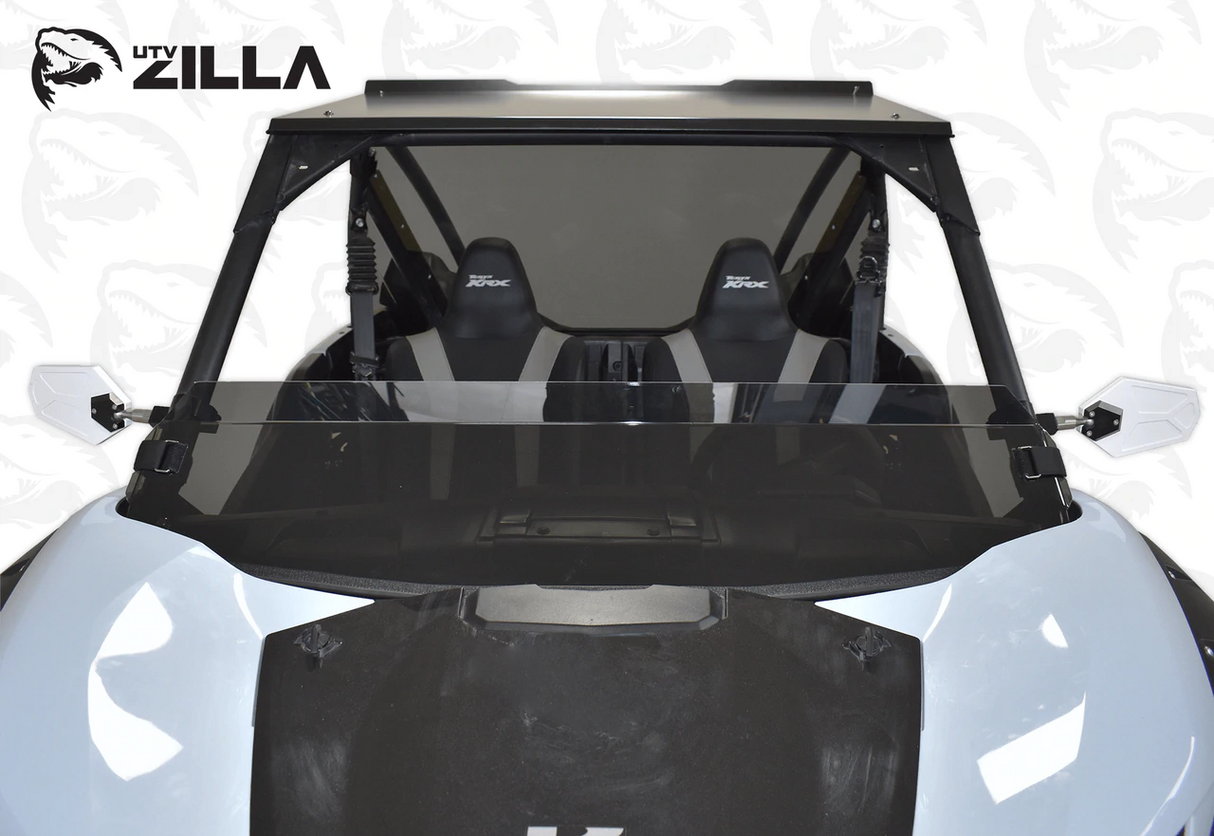 UTVZilla KRX Tinted Half Polycarbonate Windshield