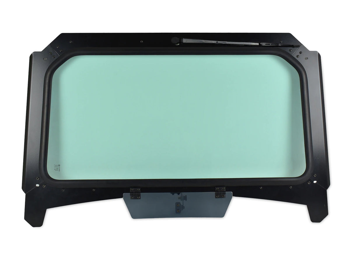 UTVZilla Full Glass Windshield with Vented Frame for 2019+ RZR With Wiper