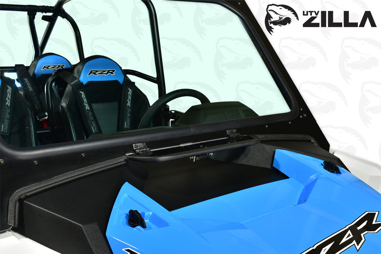 UTVZilla Full Glass Windshield for Polaris RZR Turbo S With Wiper