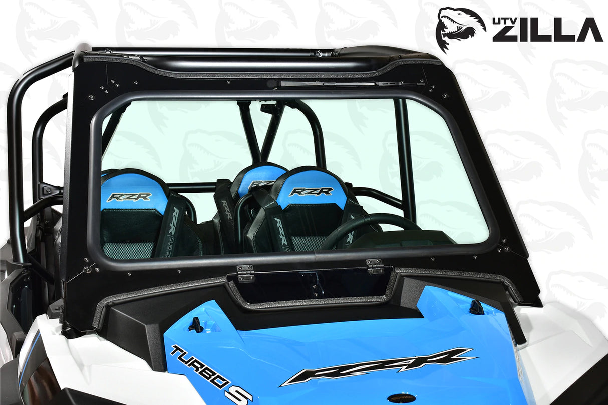 UTVZilla Full Glass Windshield for Polaris RZR Turbo S With Wiper
