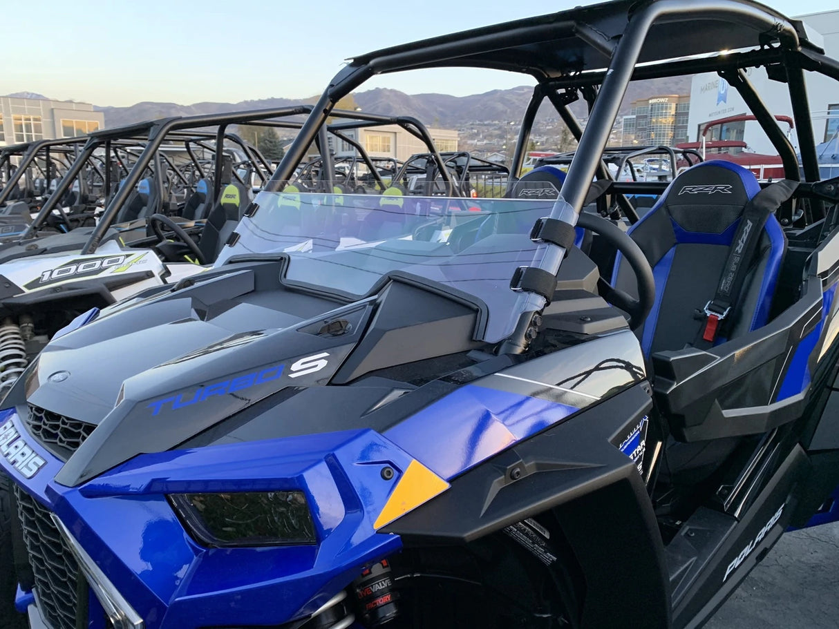 UTVZilla Half Windshield for RZR Turbo S and 2019+ RZR 1000, Turbo
