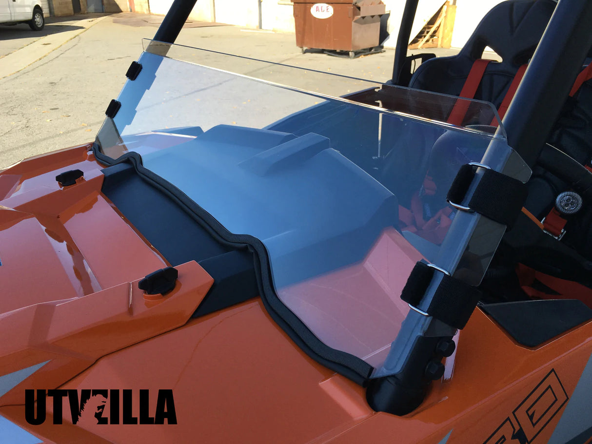 UTVZilla Poly Half Windshield for RZR 900, 1000, TURBO