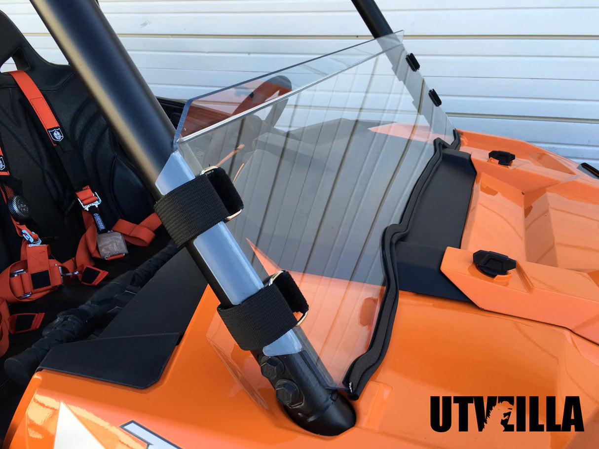 UTVZilla Poly Half Windshield for RZR 900, 1000, TURBO