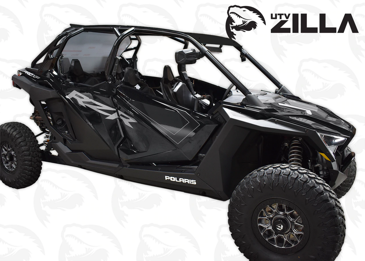 UTVZilla Black Aluminum Roof for RZR PRO XP 4