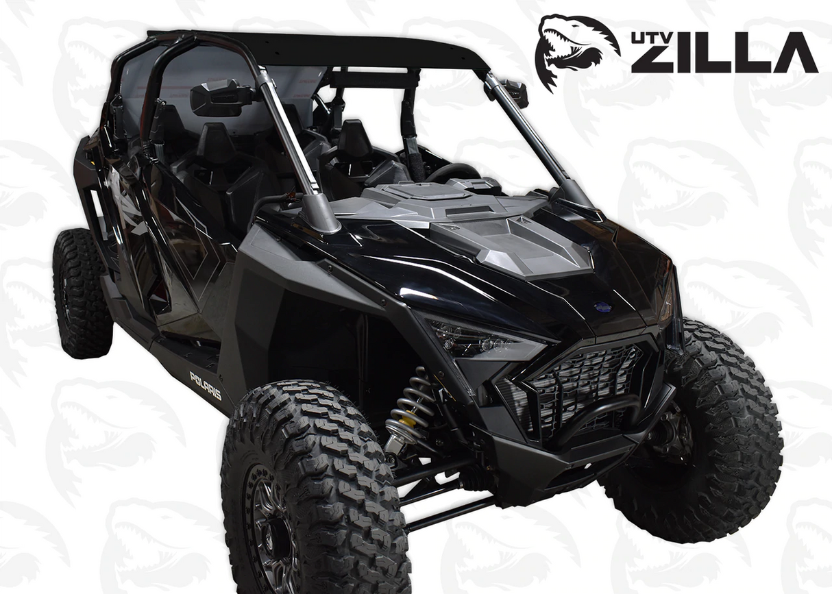 UTVZilla Black Aluminum Roof for RZR PRO XP 4